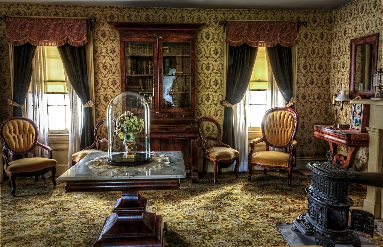 Wohnzimmer und Esszimmer